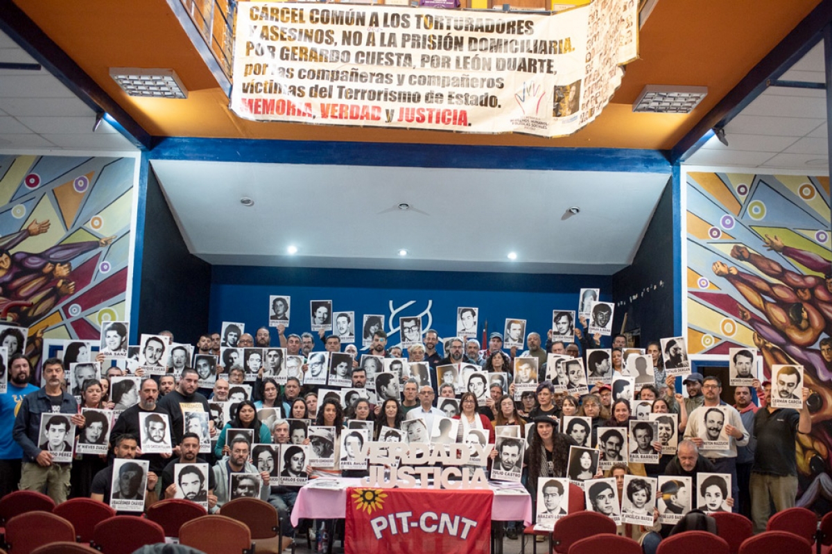 Mesa Representativa del PIT-CNT adhiere y convoca a la 28a Marcha del Silencio