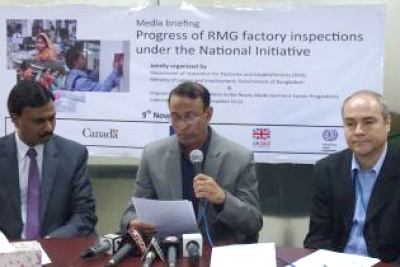 OIT: Terminan las inspecciones de seguridad en fábricas de la confección de Bangladesh orientadas a la exportación