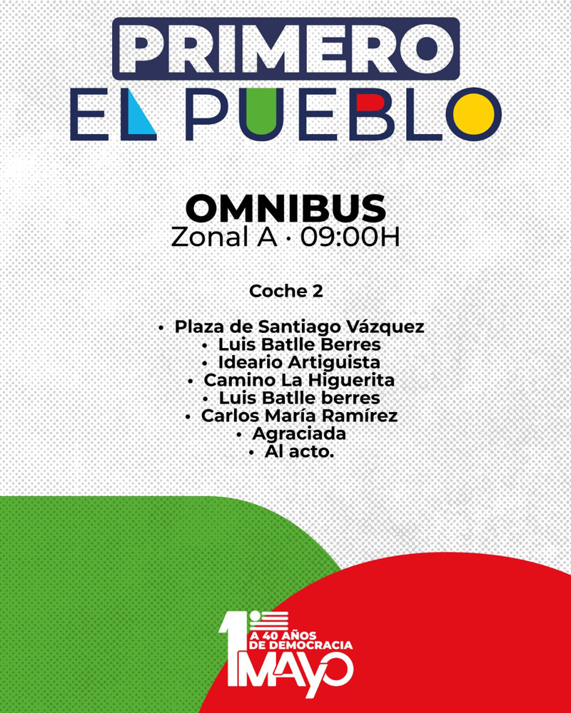 1° de mayo