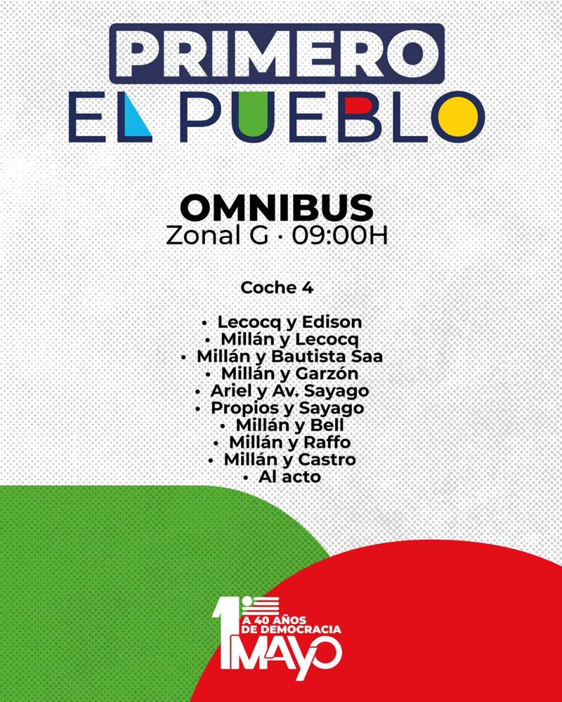 1° de mayo