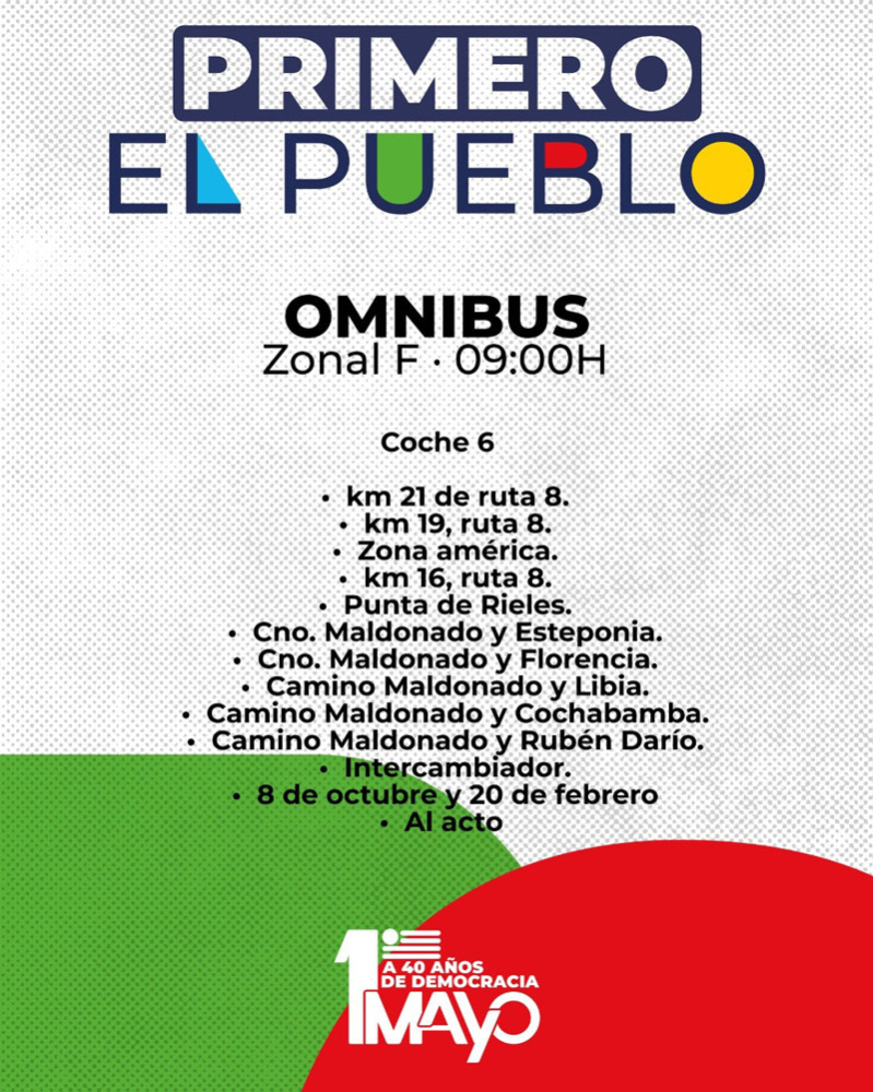 1° de mayo