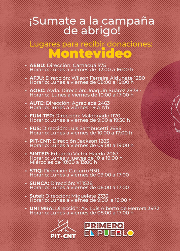 campaña del abrigo