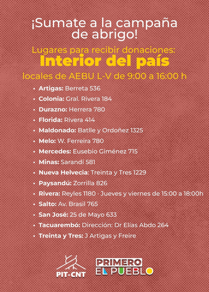 campaña del abrigo