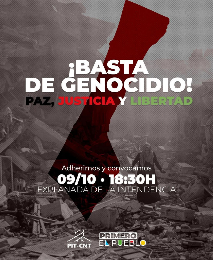 marcha basta genocidio