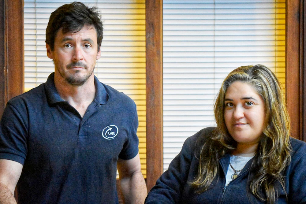 Agustín Rava y Tania De León