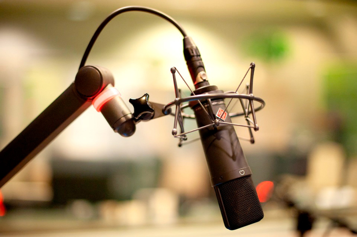 Microfono de radio