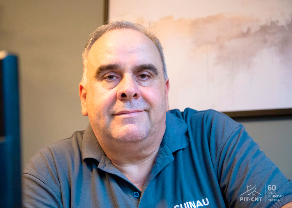 José Lorenzo López, secretario general del PIT-CNT